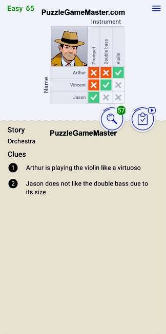 Cross Logic Easy Level 65