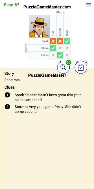 Cross Logic Easy Level 67
