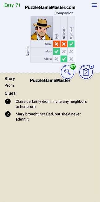 Cross Logic Easy Level 71