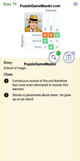 Cross Logic Easy Level 72