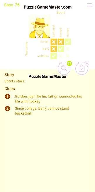 Cross Logic Easy Level 76