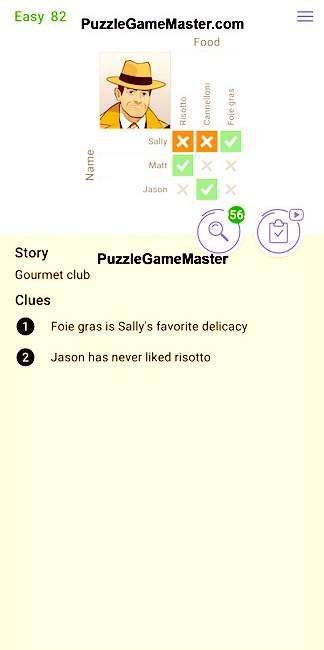 Cross Logic Easy Level 82