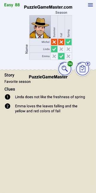 Cross Logic Easy Level 88