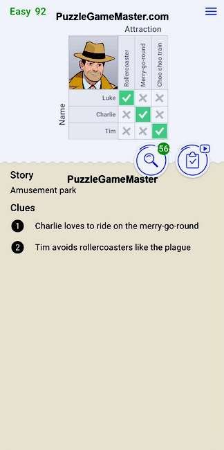 Cross Logic Easy Level 92