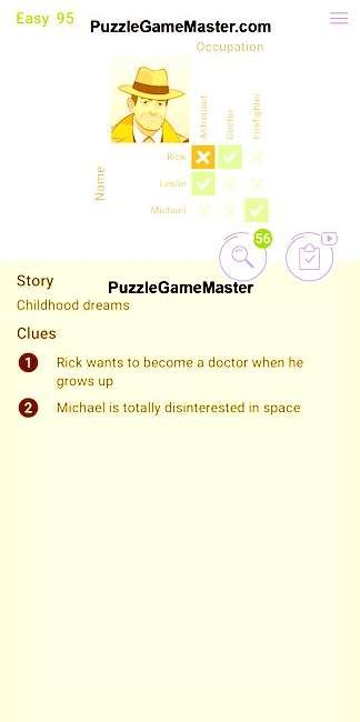 Cross Logic Easy Level 95