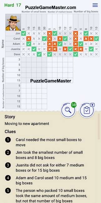 Cross Logic Hard Level 17