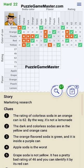 Cross Logic Hard Level 22