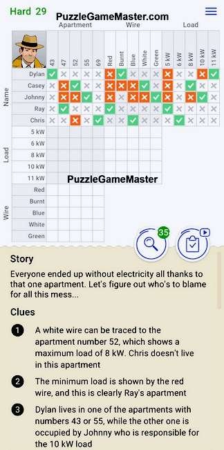 Cross Logic Hard Level 29