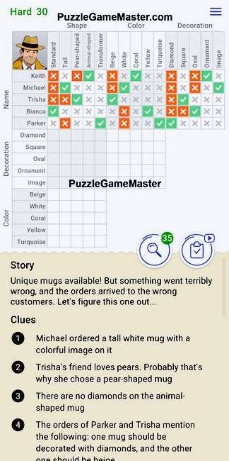 Cross Logic Hard Level 30