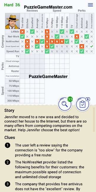 Cross Logic Hard Level 36