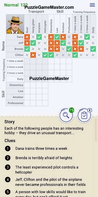 Cross Logic Normal Level 122