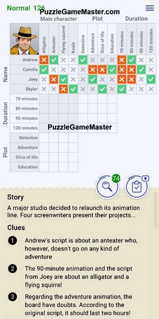 Cross Logic Normal Level 126
