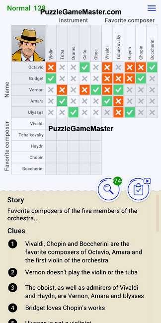 Cross Logic Normal Level 128