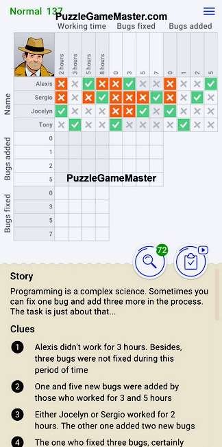 Cross Logic Normal Level 137