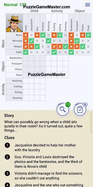 Cross Logic Normal Level 139