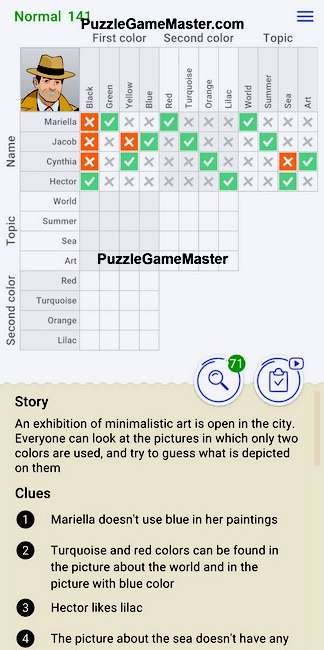 Cross Logic Normal Level 141