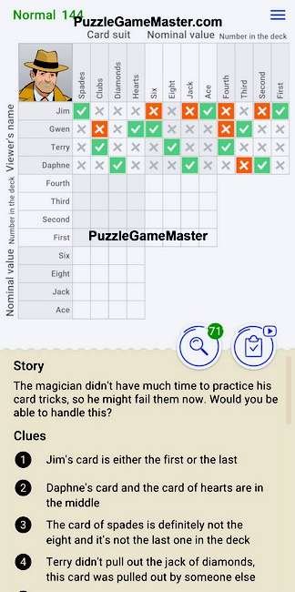 Cross Logic Normal Level 144