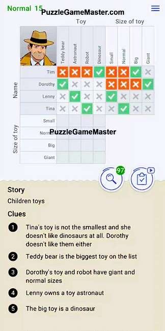 Cross Logic Normal Level 15