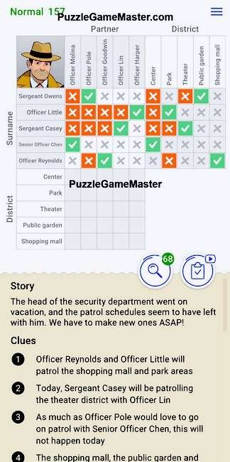 Cross Logic Normal Level 157