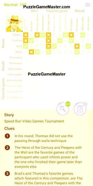 Cross Logic Normal Level 165