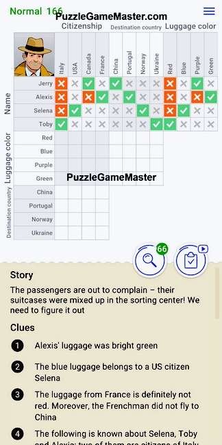 Cross Logic Normal Level 166