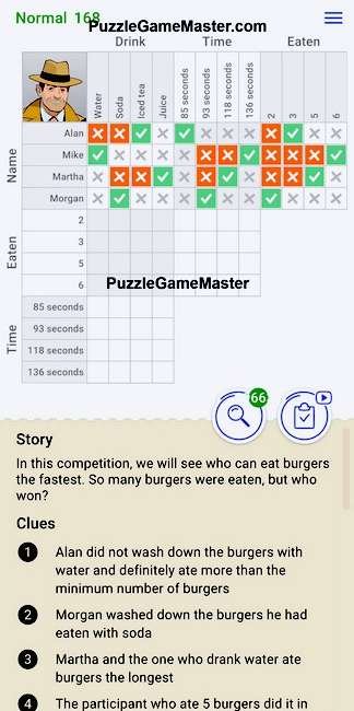 Cross Logic Normal Level 168
