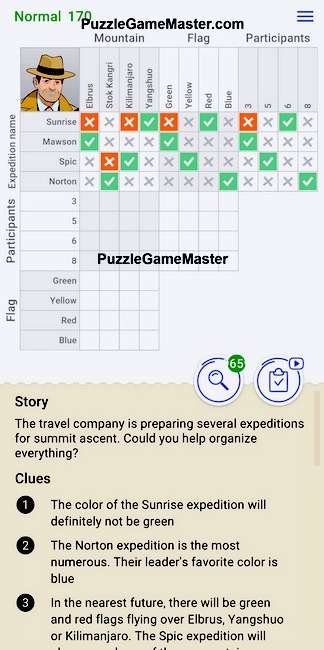 Cross Logic Normal Level 170