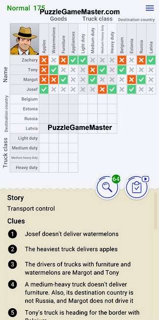 Cross Logic Normal Level 175