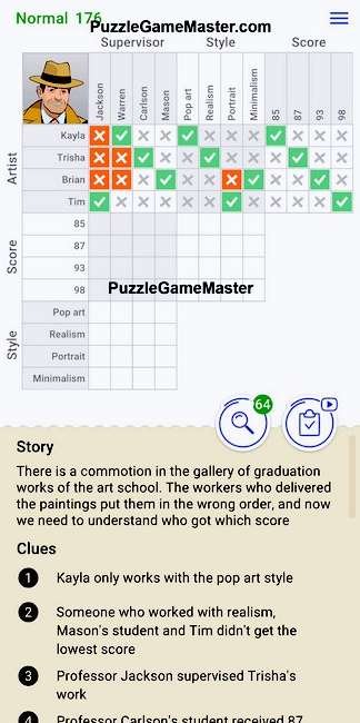 Cross Logic Normal Level 176