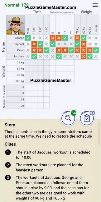 Cross Logic Normal Level 179