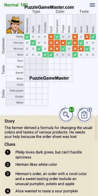 Cross Logic Normal Level 180