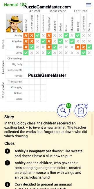 Cross Logic Normal Level 182