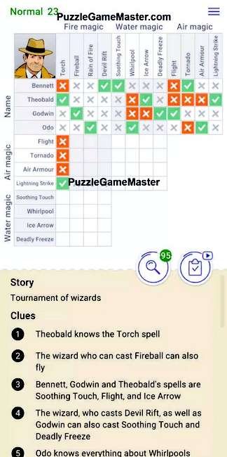 Cross Logic Normal Level 23