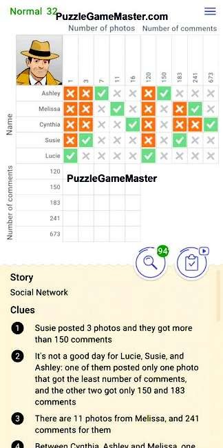 Cross Logic Normal Level 32