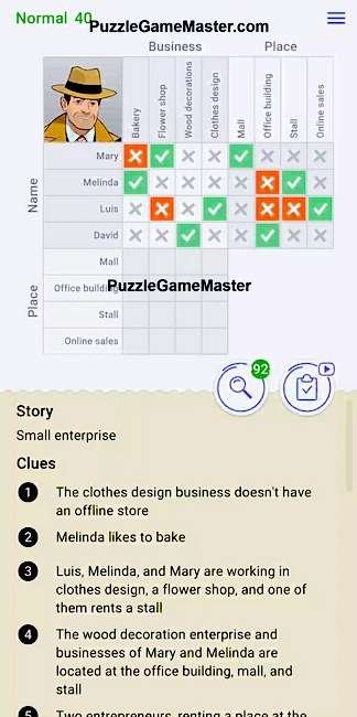 Cross Logic Normal Level 40