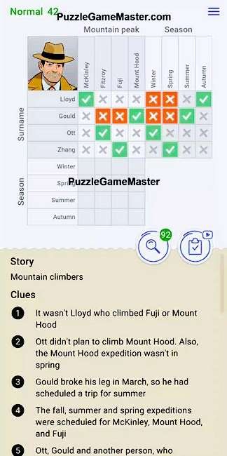 Cross Logic Normal Level 42