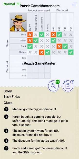 Cross Logic Normal Level 50