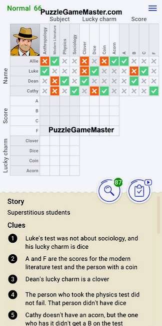 Cross Logic Normal Level 66