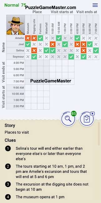 Cross Logic Normal Level 75