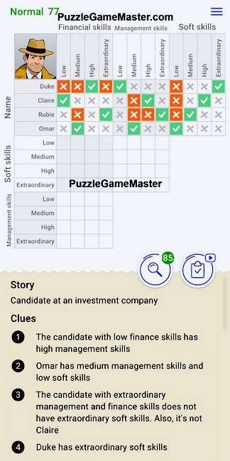 Cross Logic Normal Level 77