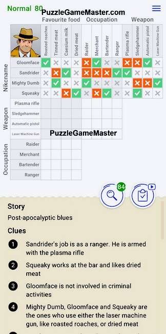 Cross Logic Normal Level 80
