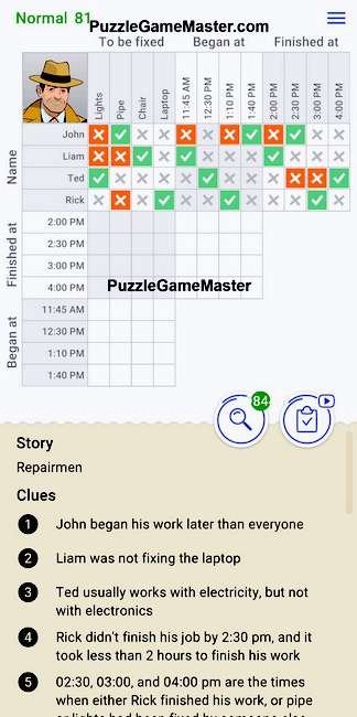 Cross Logic Normal Level 81
