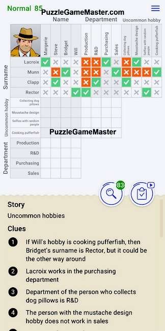 Cross Logic Normal Level 85