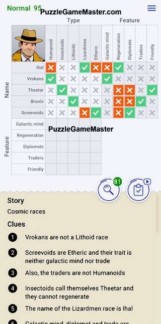 Cross Logic Normal Level 95
