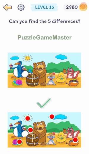 Smart Brain Can you find the 5 differences