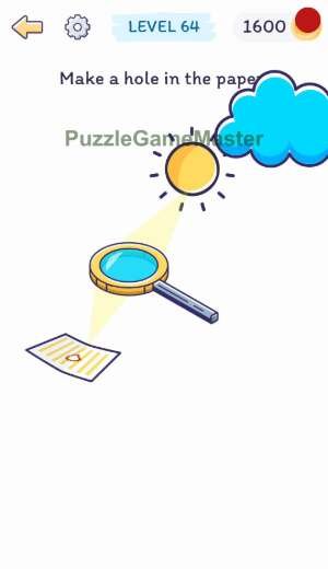 Smart Brain Make a hole in the paper