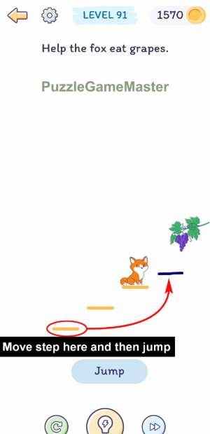 Smart Brain Help the fox eat grapes