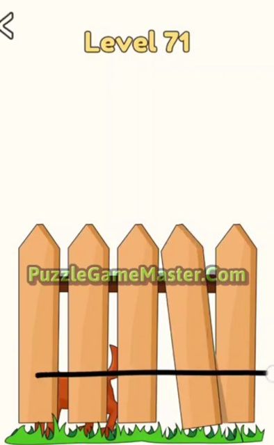 Draw One Part Level 71 Answer Dop Puzzle Game Master