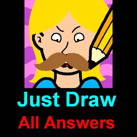 Just Draw Answers All Levels [100+ Solutions] » Puzzle Game Master