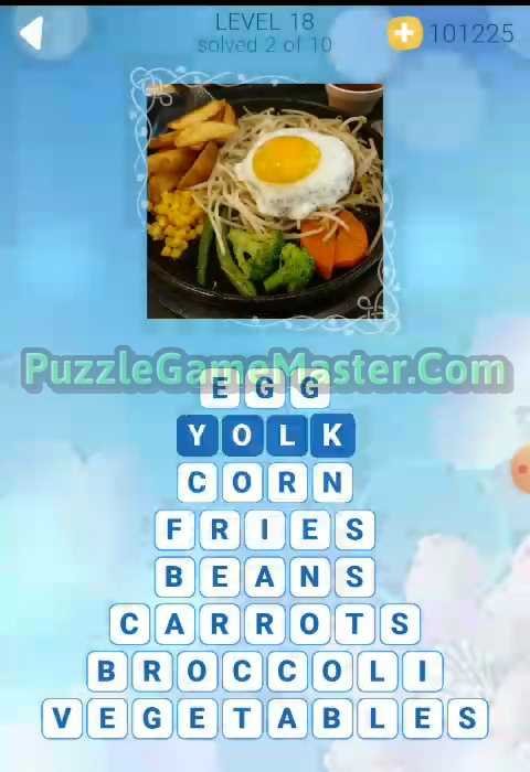 Sunny Words Level 18 Answers [All Images] » Puzzle Game Master